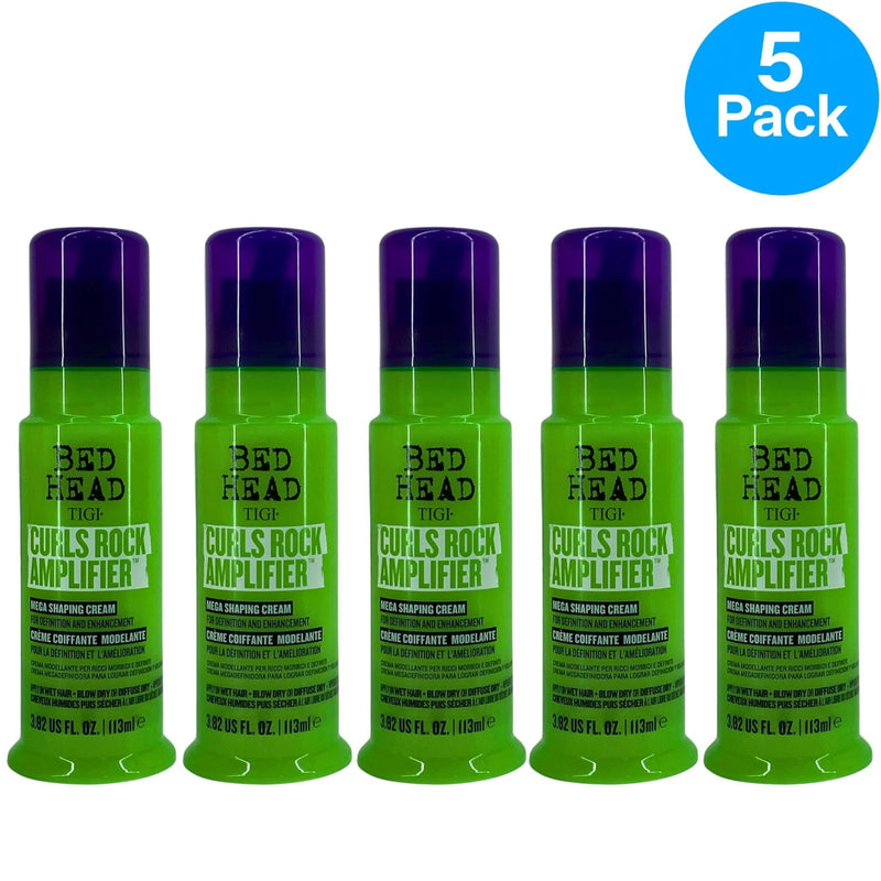 TIGI Bed Head Curls Rock Amplifier Mega Shaping Cream 3.82oz 5 Pack New