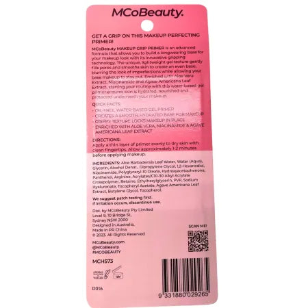 MCoBeauty Makeup Grip Primer Hydrating Gel Base 1.01oz 3 Pack