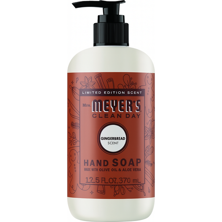 Mrs. Meyer’s Gingerbread Hand Soap 12.5 fl oz Single Unit New 1