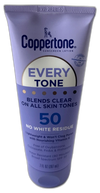 Coppertone Every Tone Sunscreen Lotion SPF 50 7fl Oz Exp 02/28 Pack of 3 New