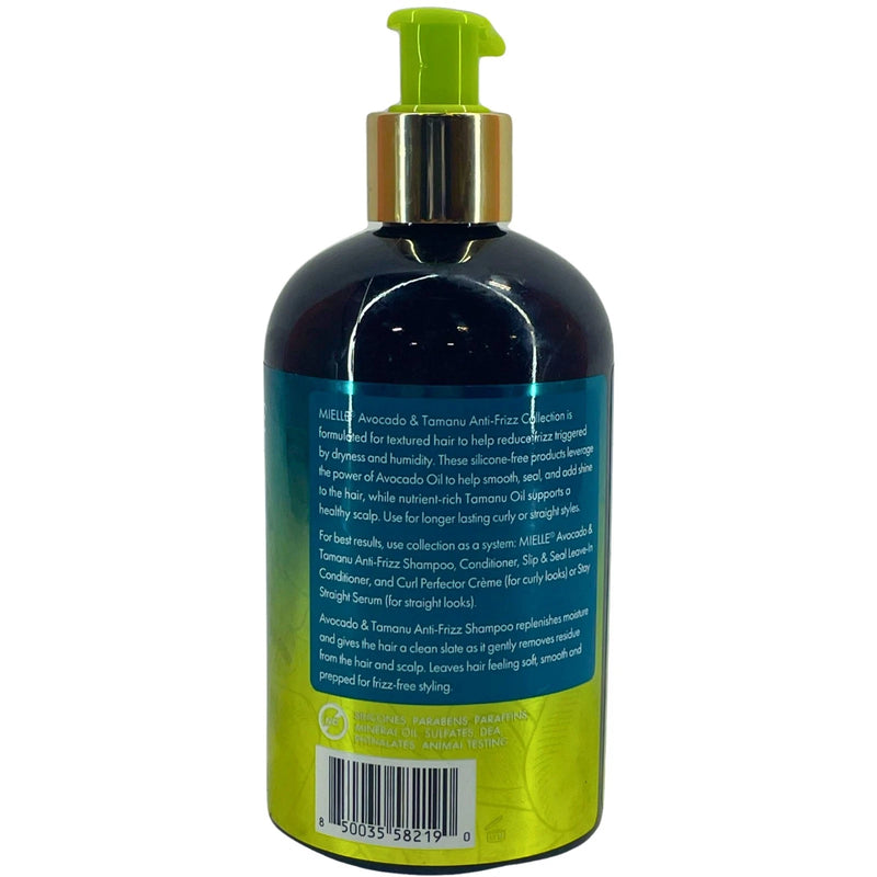 Mielle Organics Avocado & Tamanu Anti-Frizz Shampoo Silicone Free 12 Fl Oz 3 Pac