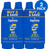 Coppertone Sport SPF 50 Spray 5.5 oz 2 Pack Exp 01/2026 New