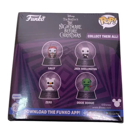 Funko Jack Skellington Snow Globe Vinyl Figure 2 Pack New
