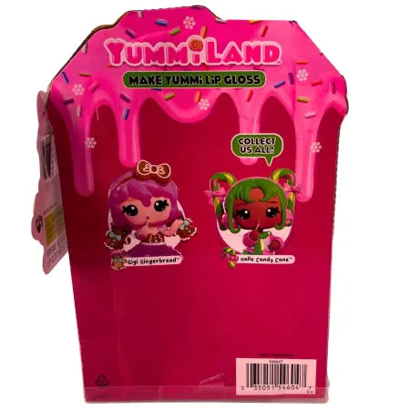 Yummi Land Make Yummi Lip Gloss Gigi Gingerbread 1 Set New