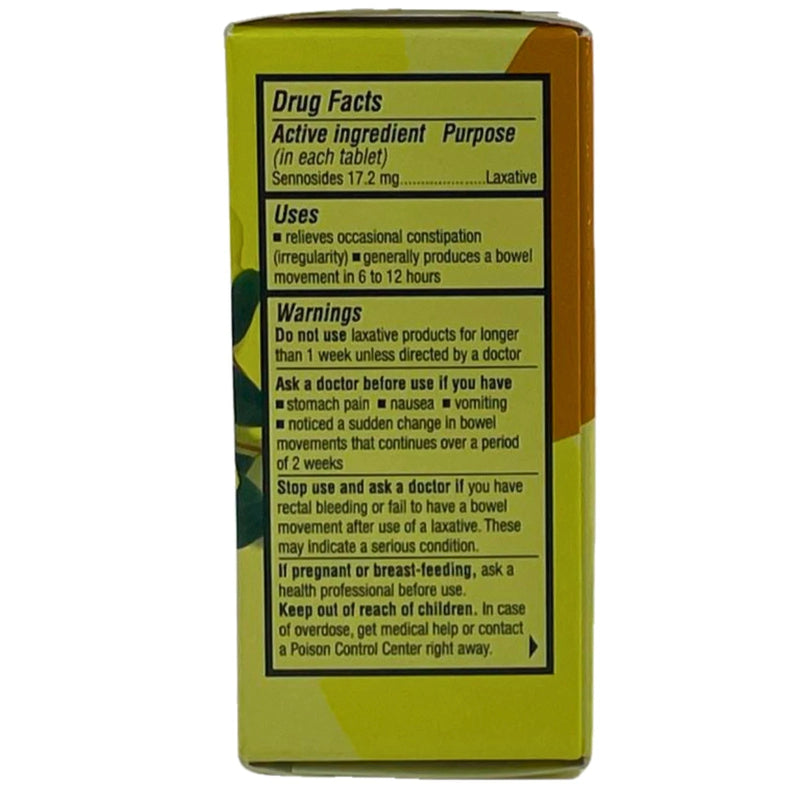 Senokot Extra Strength Standardized Senna Concentrate 36 Tablets Exp 10/2028