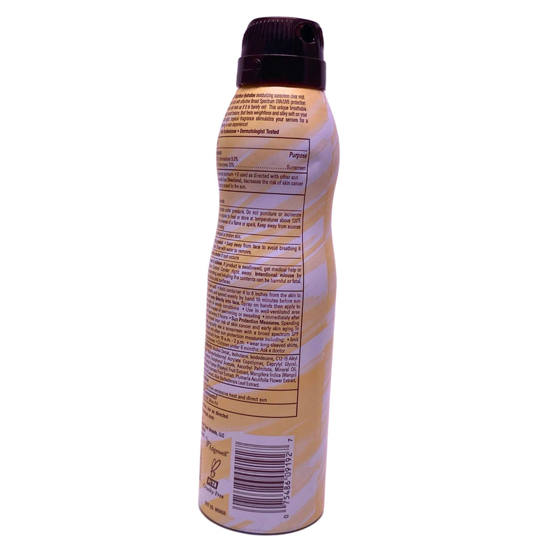 Hawaiian Tropic Weightless Hydration Sunscreen Spray SPF 50 10 Pack Exp 03/27