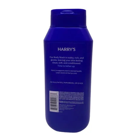 Harry's Body Wash Stone Charcoal & Lime 18 fl oz 3 Pack New