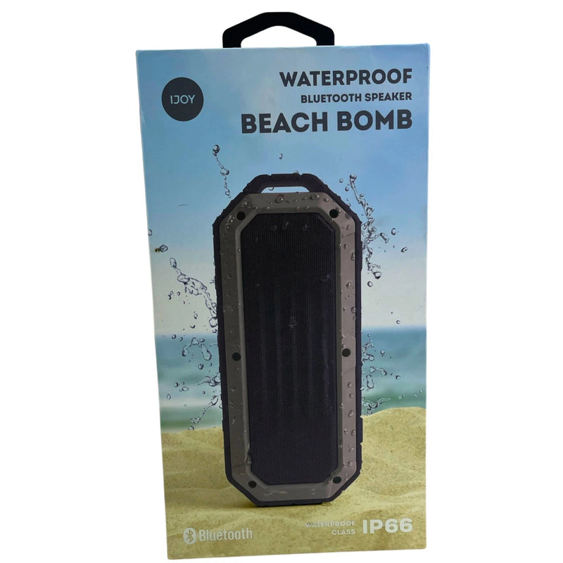iJoy Beach Bomb Waterproof IP66 Bluetooth Speaker Portable Shockproof 1 Pack New