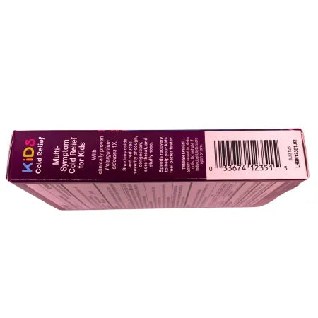 Nature’s Way Kids Cold Relief Chewables Umcka Cherry Flavor 10 Tabs 8 Pack