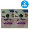 L'eggs Silken Mist Control Top Ultra Sheer Tights Nude Size Q+ 2 Pack