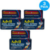 Advil Dual Action With Acetaminophen Pain Reliever 72 Caplets 3 Pack Exp 09/28