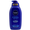 NIVEA MEN Cool Body Wash with Menthol and Yuzu 24H Freshness 30 fl oz Pump Bottle