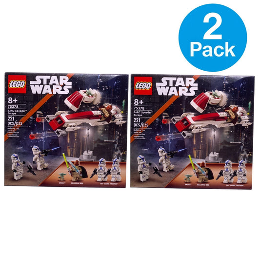 LEGO Star Wars BARC Speeder Escape 75378 2 Pack New