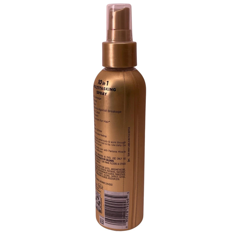 Pantene Miracle Rescue 10 in 1 Multitasking Spray with Keratin 5.7 oz 2 Pack