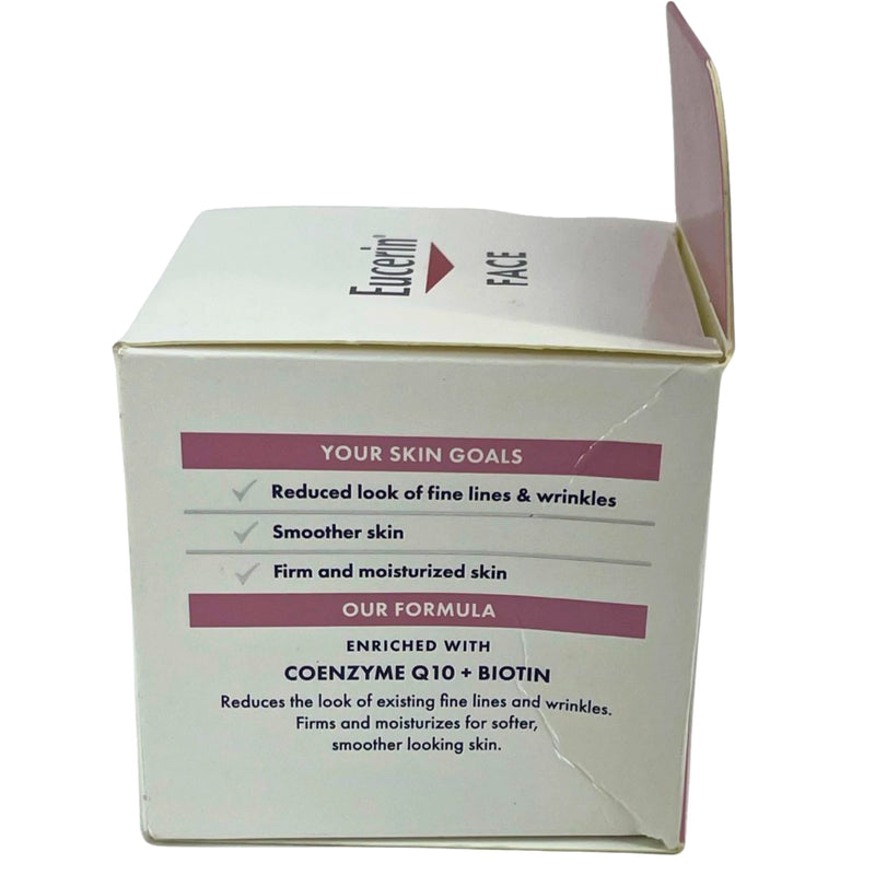 Eucerin Face Q10 Revitalize Daily Cream Fragrance Free 1.7 oz 8 Pack New