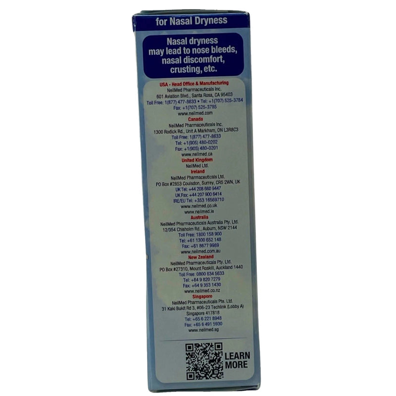 NeilMed NasoGEL Drip Free Spray for Dry Noses Aloe Vera 1 FL OZ 4 Pack New
