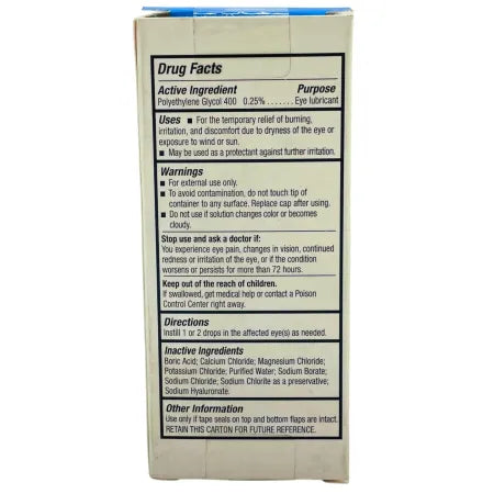 Bausch + Lomb Blink GelTears Lubricating Eye Drops 0.34 fl oz 1 Pack New 2