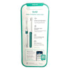 Quip Sonic Electric Metal Handle Toothbrush Travel Case Green Pack of 2 New