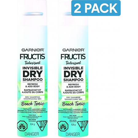 Garnier Fructis Invisible Dry Shampoo Beach Tonic 104g 2 Pack New 1