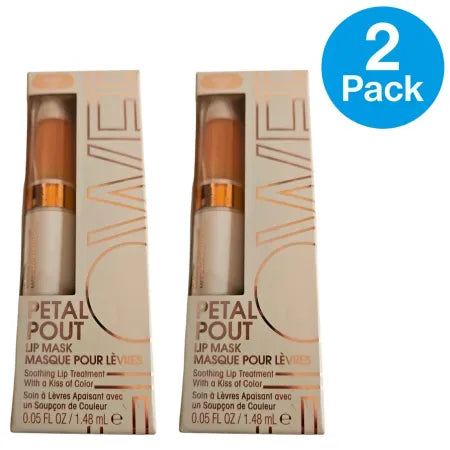 Flower Petal Pout Lip Mask 0.05 fl oz 2 Pack New