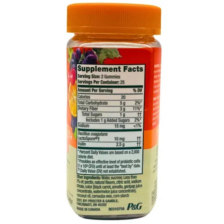 Align Probiotic Digestive Health Prebiotic + Probiotic Gummies 50 Ct EXP 01/2026