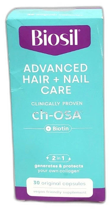 BioSil Advanced Hair Nail Care Original Formula 30 Exp 02/27 Pack of 4 New