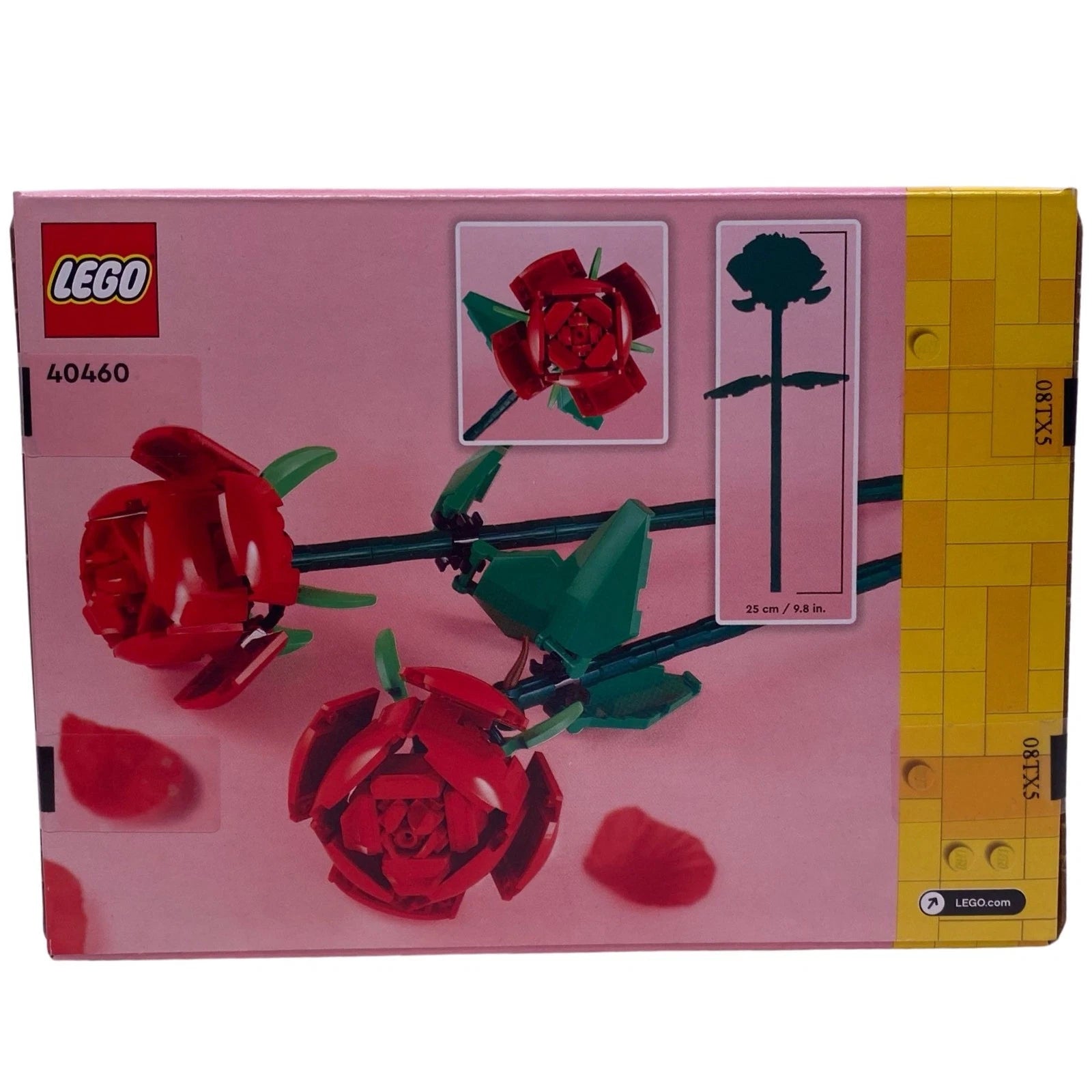LEGO Roses Building Kit 40460 120 PCS 3 Pack New