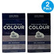 John Frieda Precision Foam Colour 2A Blue Black Permanent Hair Dye 2 Pack Bundle