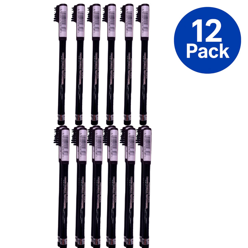 Rimmel London Professional Eyebrow Pencil 001 Dark Brown 12 Pack New