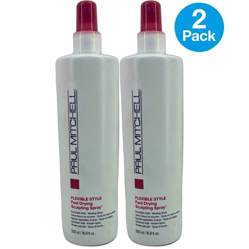 Paul Mitchell Flexible Style Fast Drying Sculpting Spray 500ml (2 Pack)