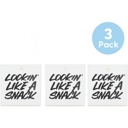 Lookin’ Like A Snack Wall Art Sign – Square Decor 9 Color– New