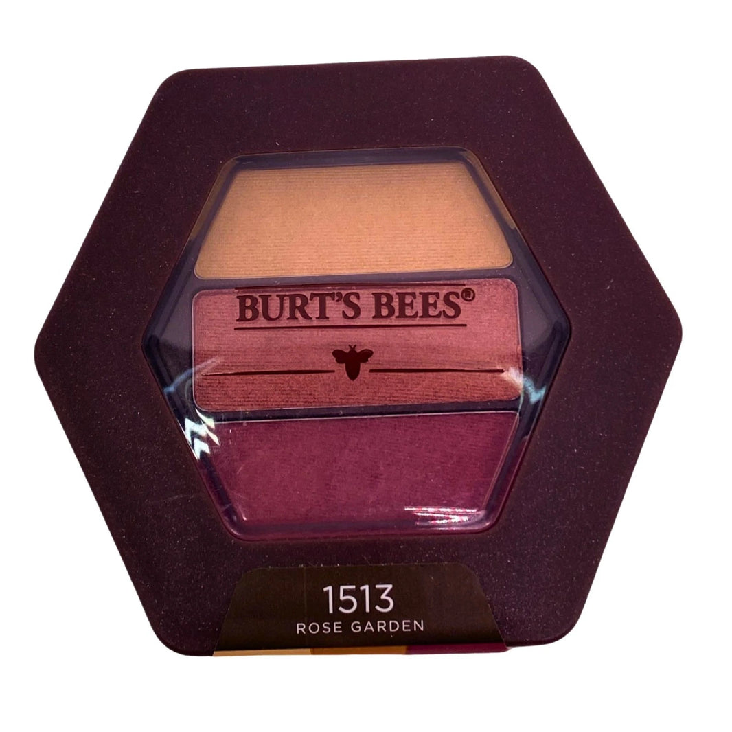 Burt's Bees Eye Shadow Trio with Bamboo - 1513 Rose Garden, 100% Natural Origin
