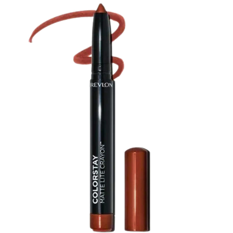 Revlon ColorStay Matte Lite LIP LIPSTICK Crayon # 003 Souffle All Day, 0.049 oz - 1 Pack