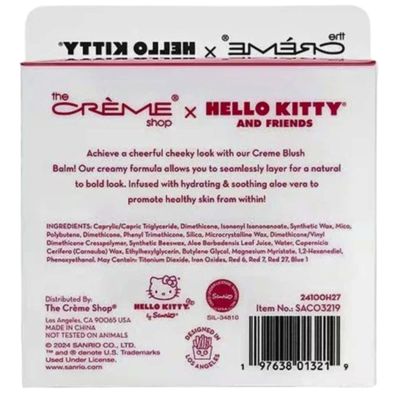 The Creme Shop X Hello Kitty Cream Blush Balm - Winterberry (1 Pack)