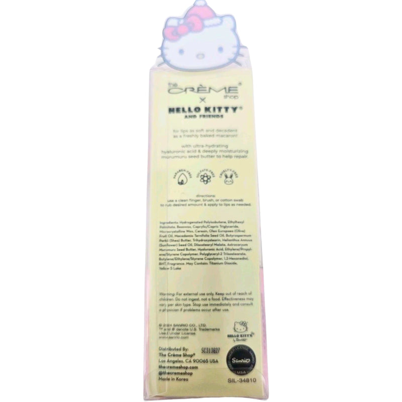 The Créme Shop x Hello Kitty & Friends Macaron Lip Balm Duo, Korean Lip Balm - 1 Pack