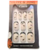 Olive & June Squoval Short Flying Bat French Tip - Press-On Nails - 1 Pack