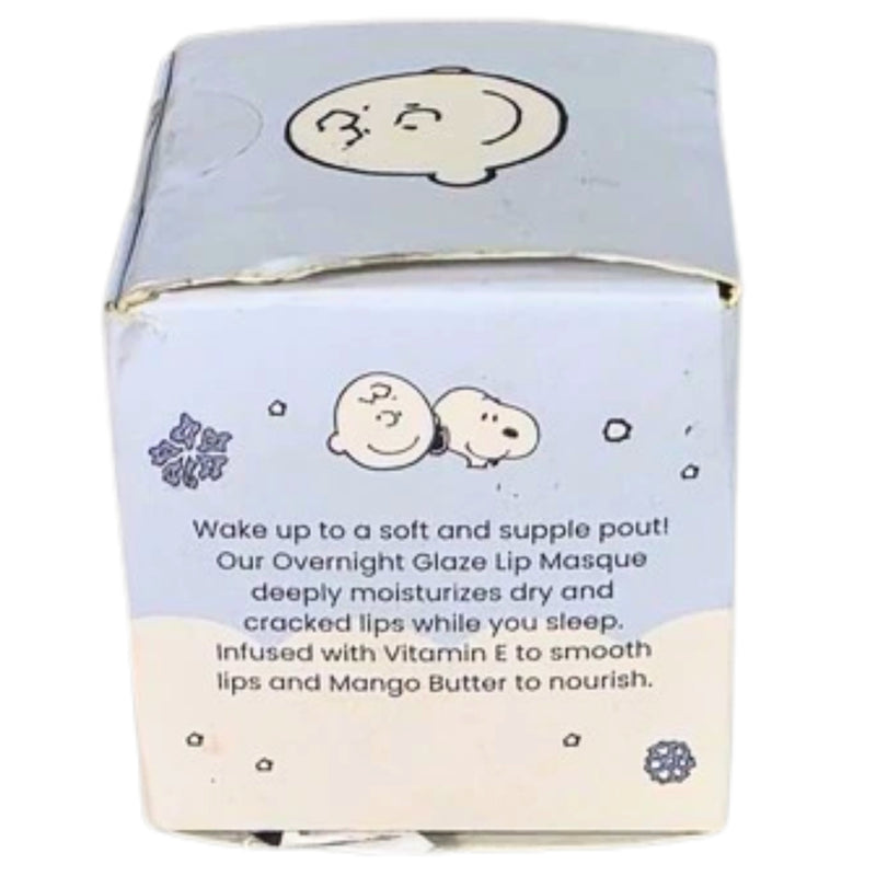 The Crème Shop x Peanuts Overnight Glaze Lip Masque Mango 0.56 oz 1 Pack