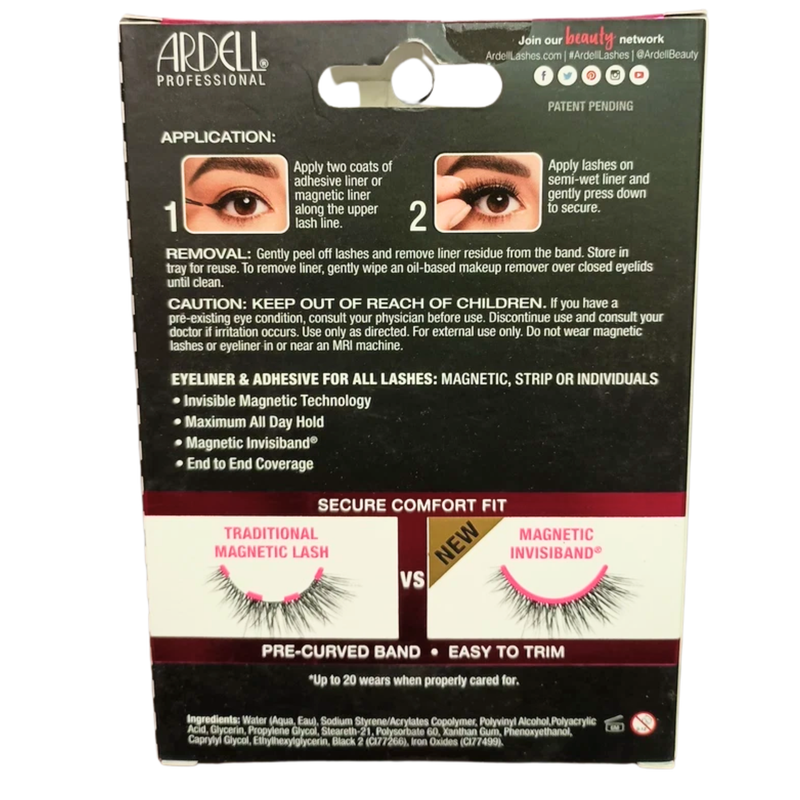 Ardell Professional Magnetic MEGAHOLD Liner & Lash #056 Line It Lash It, 0.08 oz - 1 Pack