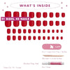 Olive & June The Instant Mani Press-On Nails Extra Short CV Red NIP - 1 Pack