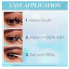 Ardell Seamless Cluster Eyelash Extensions Mini Kit Wispies 10 Wispy Clusters - 1 Pack