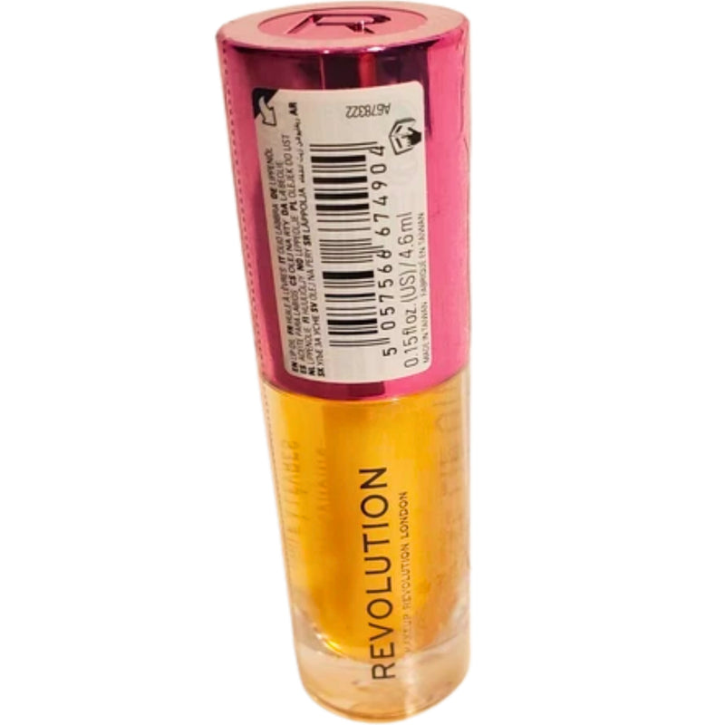 REVOLUTION X COSMETICS GLAZE LIP OIL CHERRY SEED OIL SCENTED - 1 Pack