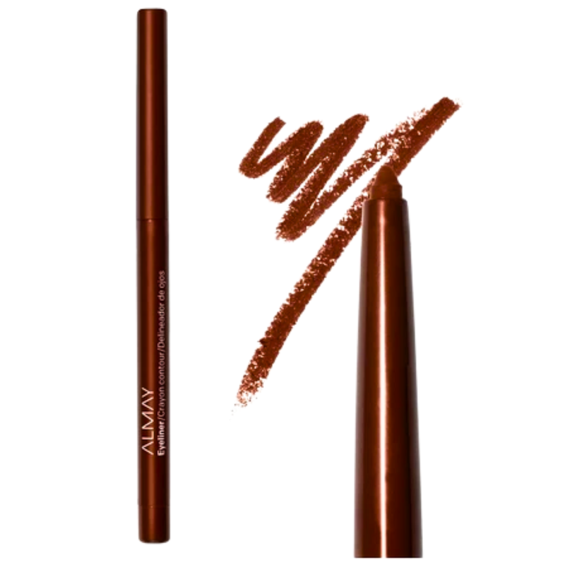 Almay Top Of The Line Eyeliner, Brown #207 With Vitamin E, Sharpener, 0.01 oz - 1 Pack
