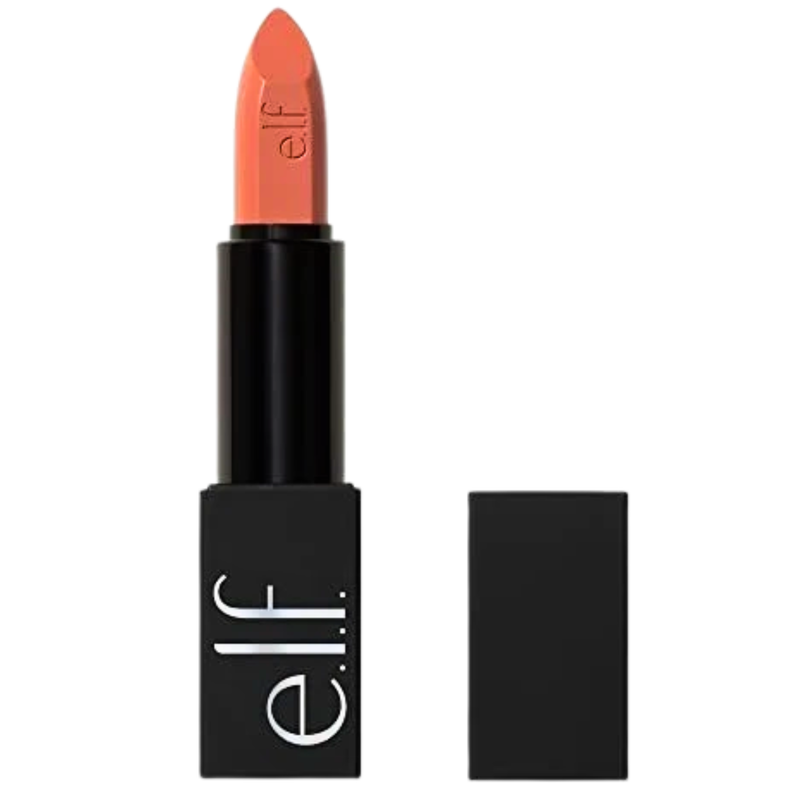 e.l.f. O Face Satin Lipstick 81785, Dirty Talk, 0.13 oz - 1 Pack