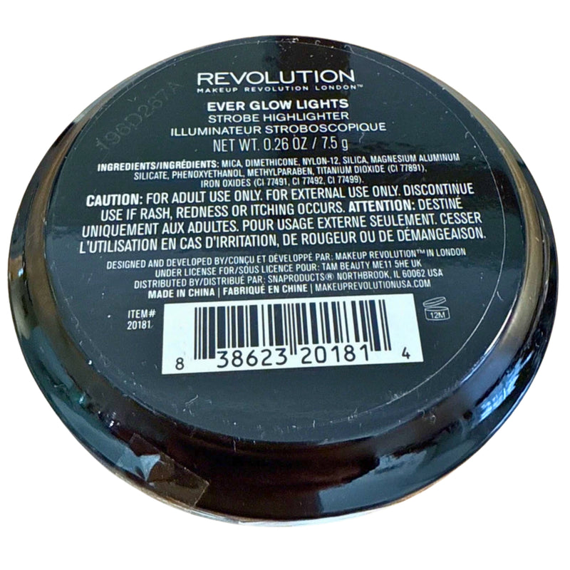 Strobe Highlighter By Makeup Revolution Ever glow Lights 0.26 oz - 1 Pack