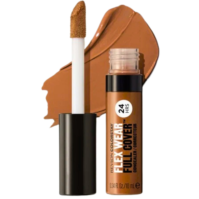 Revlon Colorstay Flex Wear Full Coverage Concealer 076 Caramel 0.34 Fl Oz - 1 Pack