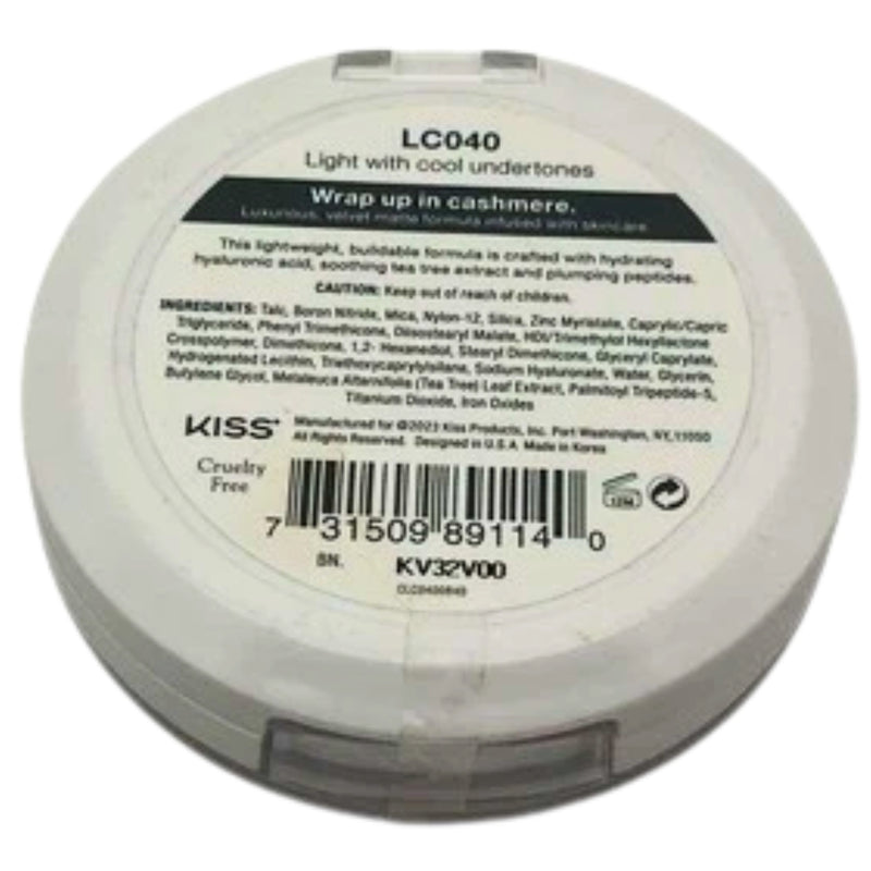 JOAH Perfect Complexion Cashmere Powder Foundation LC040 Lt Cool Undertones, 025 oz - 1 Pack