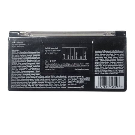 BLK/OPL The BLK Bombshell High Impact Eyeshadow Palette New