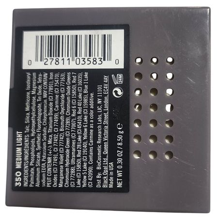 BLK/OPL True Color Ultra Matte Foundation Powder 350 Medium Light 8.5g New