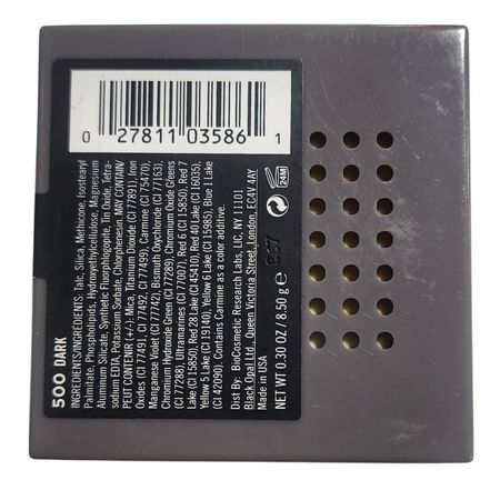 BLK/OPL True Color Ultra Matte Foundation Powder 500 Dark 8.5g New