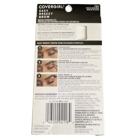 CoverGirl Easy Breezy Brow Kit 230mg/0.08oz  New